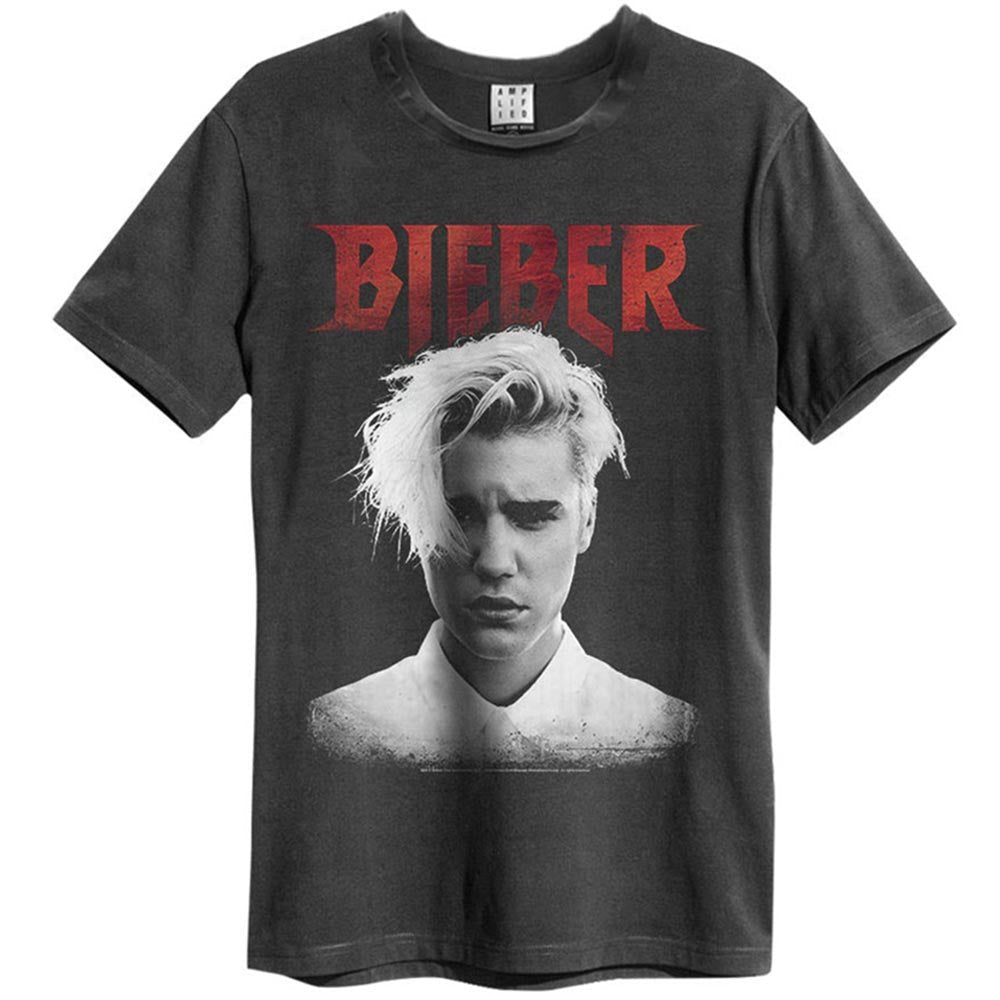 JUSTIN BIEBER ジャスティンビーバー - RED POSTER / Amplified( ブランド ) / Tシャツ / メンズ - PGS